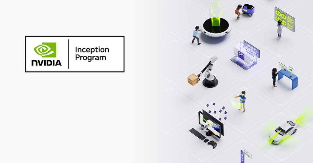 Illustrazione nvidia inception program