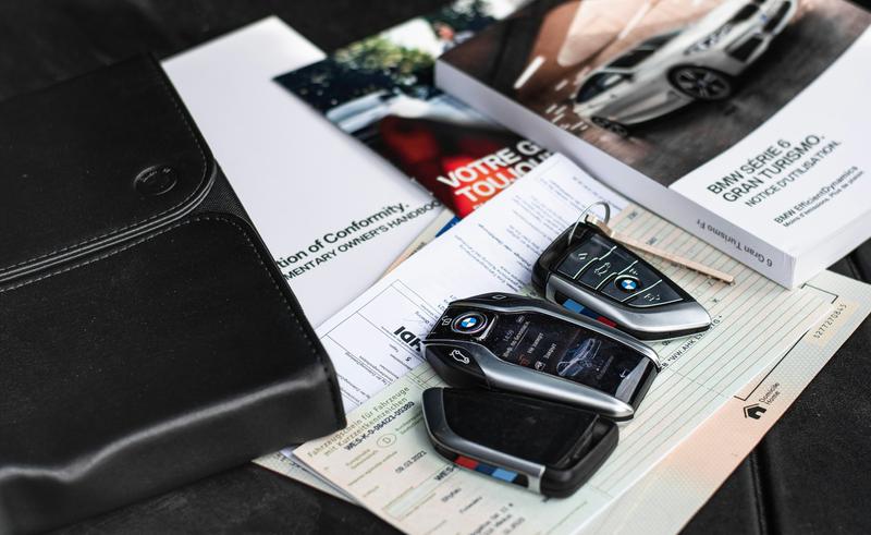 Documents and car keys