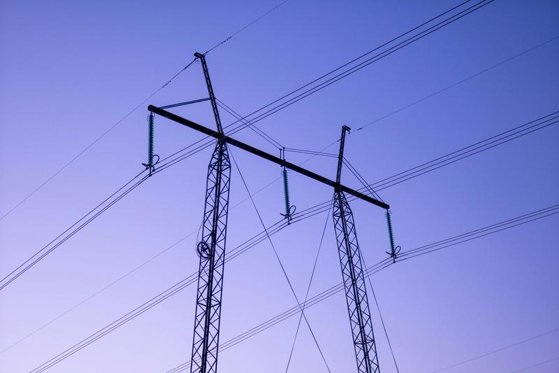 High-voltage towers