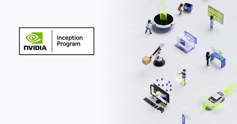 Illustrazione nvidia inception program